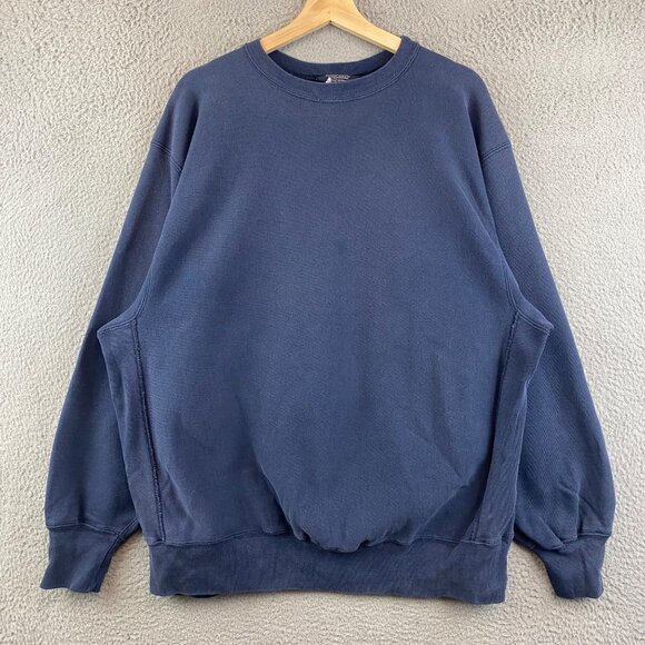 Vintage Lands End by Champion Sweatshirt Mens XL Reverse Weave